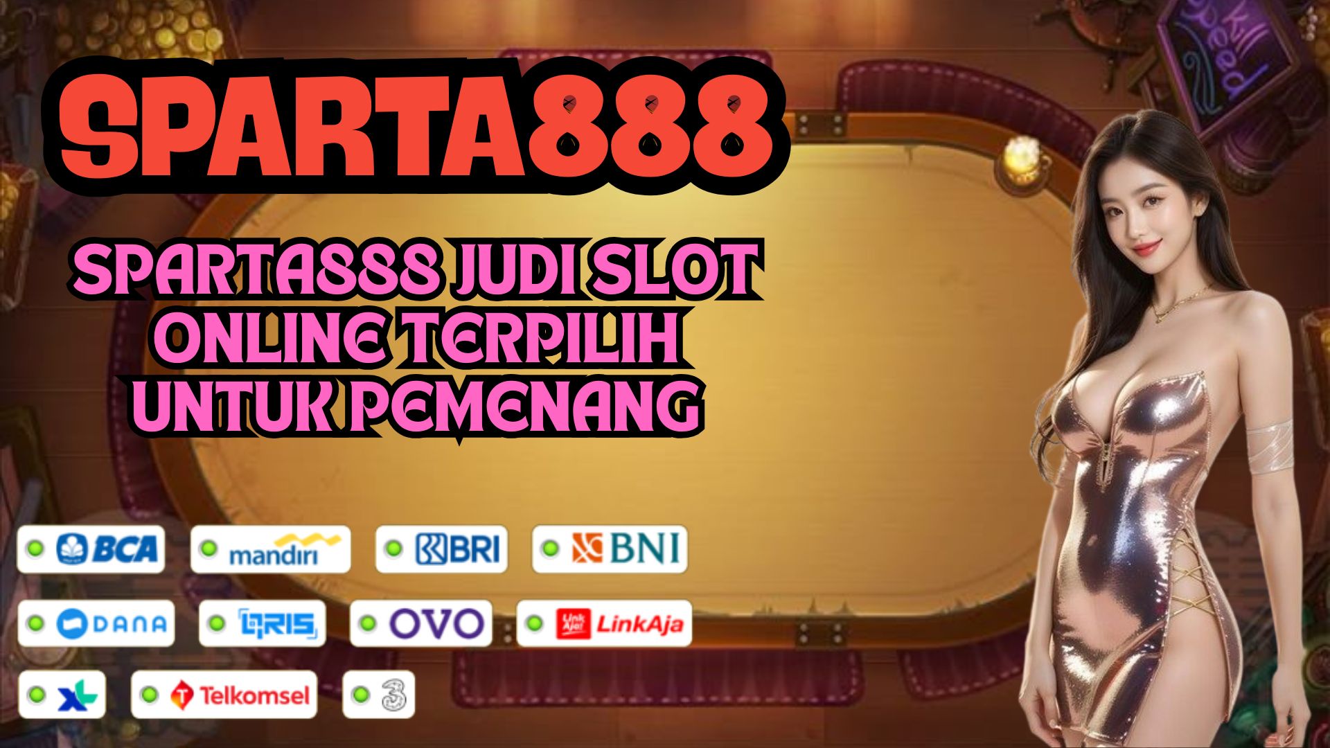 SPARTA888 JUDI SLOT ONLINE TERPILIH UNTUK PEMENANG